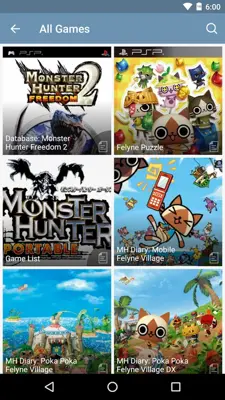 Monster Hunter android App screenshot 7